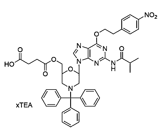 O(6)-NPE-Morpholino G(iBu) succinate, TEA salt,O(6)-NPE-Morpholino G(iBu) succinate, TEA salt