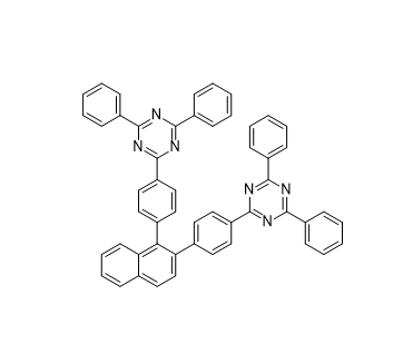 2,2'-(1,2-萘二酰二-4,1-苯烯)双[4,6-二苯基-1,3,5-三嗪,1,3,5-Triazine, 2,2'-(1,2-naphthalenediyldi-4,1-phenylene)bis[4,6-diphenyl-