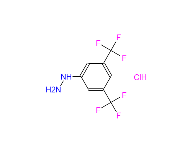 3,5-二三氟甲基苯肼盐酸盐,3,5-Bis(trifluoromethyl)phenylhydrazine hydrochloride