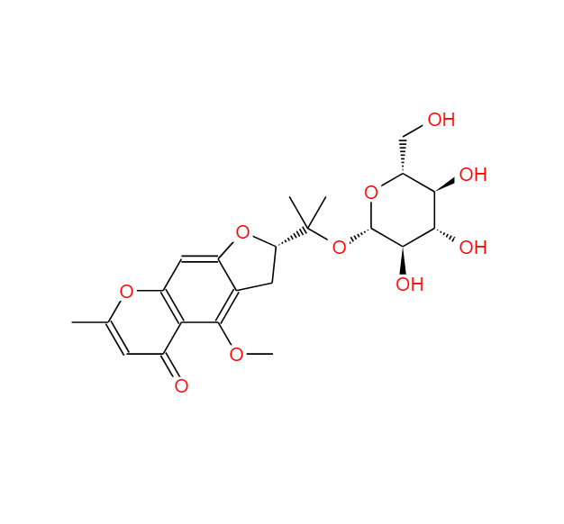 5-O-甲基維斯阿米醇苷,4-O-BETA-D-GULCOSYL-5-O-METHYLVISAMMINOL