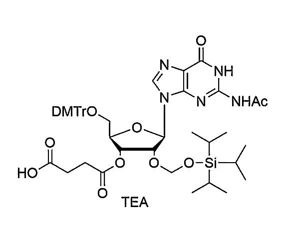 5'-O-DMTr-2'-O-TOM-G(Ac) succinate,5'-O-DMTr-2'-O-TOM-G(Ac) succinate