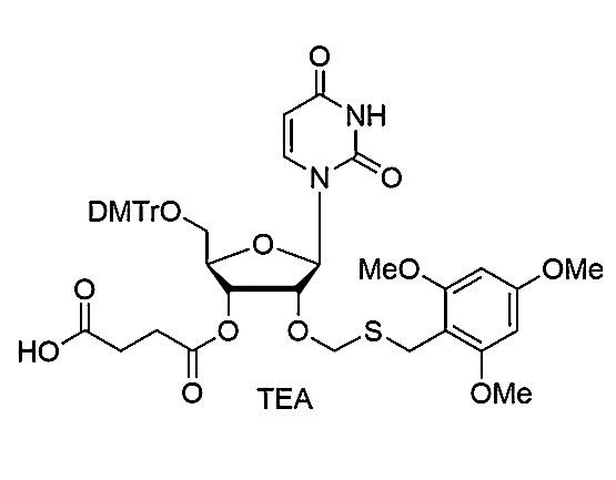 5'-O-DMTr-2'-O-TMBTM-U-3'-O-succinate, TEA salt,5'-O-DMTr-2'-O-TMBTM-U-3'-O-succinate, TEA salt