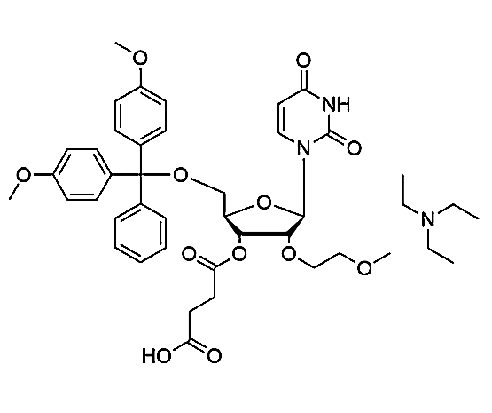 5'-O-DMT-2'-O-MOE-U-3'-succinate, TEA salt,5'-O-DMT-2'-O-MOE-U-3'-succinate, TEA salt