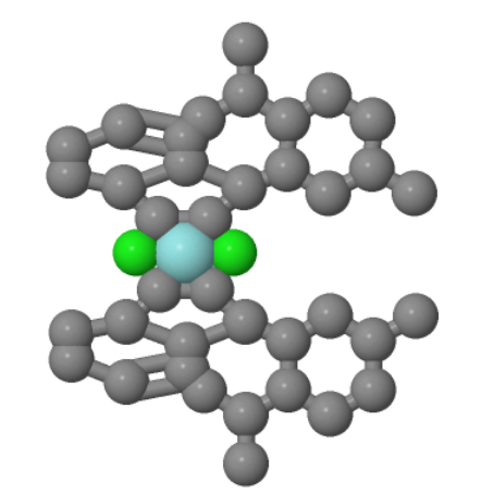 (+) - 二[1- {(1'R,2'R,5'R)-2'-异丙基-5'-甲基环己基}茚基]二氯化锆(IV),(+)-BIS[1-[(1'R,2'R,5'R)-2'-I-PROPYL-5'-METHYLCYCLOHEXYL]INDENYL]ZIRCONIUM (IV) DICHLORIDE