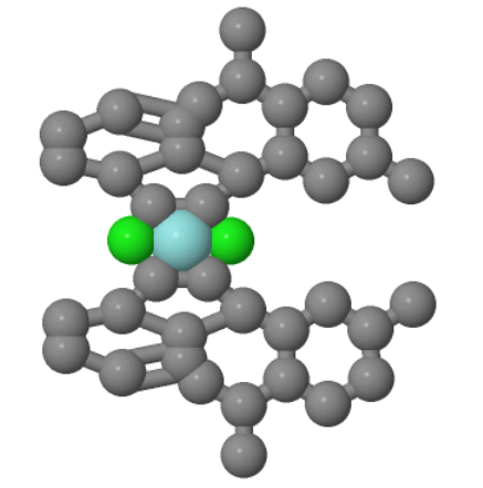 (-)-双[1-{(1'S,2'S,5'R)-2'-I-丙基-5'-甲基环己基}茚基]二氯化锆(IV),(-)-BIS[1-[(1'S,2'S,5'R)-2'-I-PROPYL-5'-METHYLCYCLOHEXYL]INDENYL]ZIRCONIUM (IV) DICHLORIDE