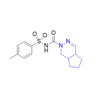 格列齊特雜質(zhì)05,N-[(4-methylphenyl)sulfonyl]-1,4a,5,6,7,7a-hexahydro- 2H-cyclopenta[d]pyridazine-2-carboxamide