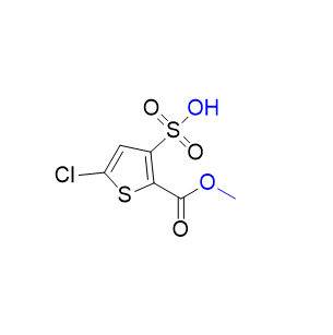 氯诺昔康杂质34,5-chloro-2-(methoxycarbonyl)thiophene-3-sulfonic acid
