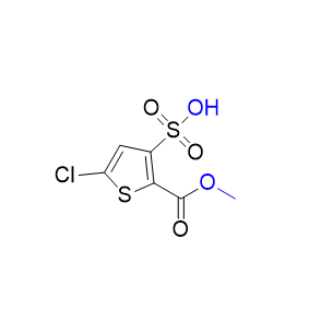 氯諾昔康雜質34,5-chloro-2-(methoxycarbonyl)thiophene-3-sulfonic acid