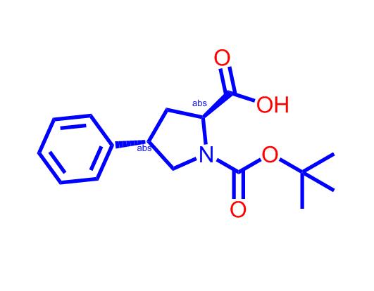 (2S,4S)-1-(叔丁氧羰基)-4-苯基吡咯烷-2-羧酸,(2S,4S)-1-(tert-Butoxycarbonyl)-4-phenylpyrrolidine-2-carboxylicacid