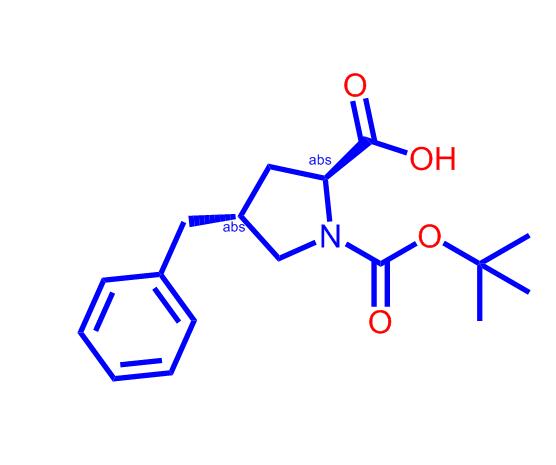 (2S,4R)-4-苄基-1-(叔丁氧羰基)吡咯烷-2-羧酸,(2S,4R)-4-Benzyl-1-(tert-butoxycarbonyl)pyrrolidine-2-carboxylicacid