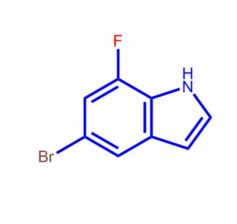 5-溴-7-氟吲哚,5-Bromo-7-fluoro-1H-indole
