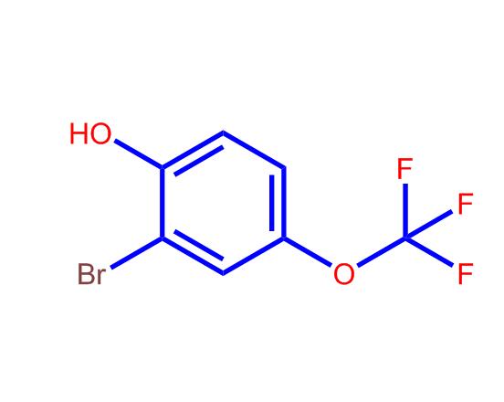 2-溴-4-三氟甲氧基苯酚,4-bromo-2-(trifluoromethoxy)phenol