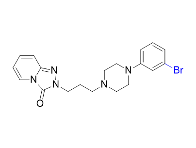 曲唑酮杂质09,2-(3-(4-(3-bromophenyl)piperazin-1-yl)propyl)-[1,2,4]triazolo[4,3-a] pyridin-3(2H)-one