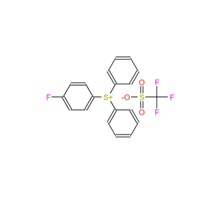(4-氟苯基)二苯基锍三氟甲磺酸