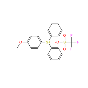 (4-甲氧基苯基)二苯基锍三氟甲磺酸盐