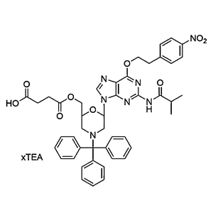 O(6)-NPE-Morpholino G(iBu) succinate, TEA salt,O(6)-NPE-Morpholino G(iBu) succinate, TEA salt