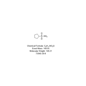 环戊磺酰胺,Cyclopentanesulfonamide (9CI)