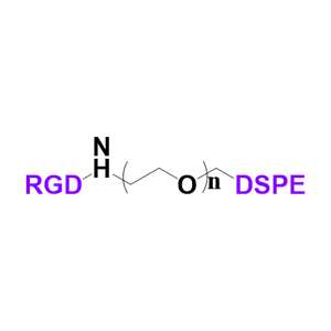 DSPE-PEG-RGD二硬脂酰基磷脂酰乙醇胺聚乙二醇多肽