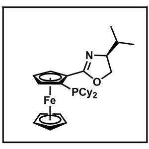 (S)-1-(dicyclohexylphosphino)-2-[(S)-4-isopropyloxazolin-2-yl]ferrocene