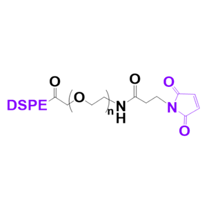 DSPE-PEG-MAL二硬脂酰基磷脂酰乙醇胺聚乙二醇马来酰亚胺