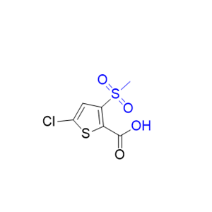 氯诺昔康杂质41,5-chloro-3-(methylsulfonyl)thiophene-2-carboxylic acid