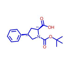 (2S,4S)-1-(叔丁氧羰基)-4-苯基吡咯烷-2-羧酸96314-29-3