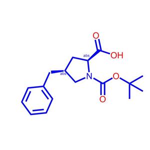(2S,4R)-4-苄基-1-(叔丁氧羰基)吡咯烷-2-羧酸153074-95-4