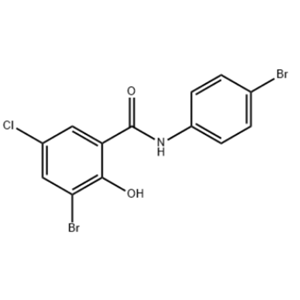 3-溴-N-(4-溴苯基)-5-氯水杨酰胺