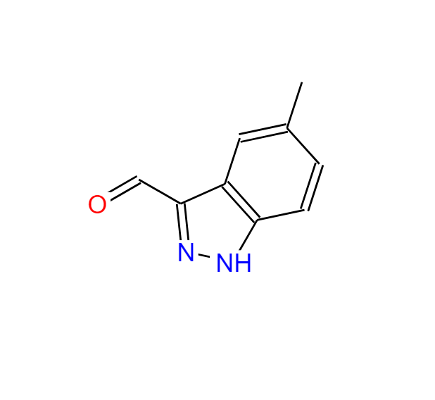 5-甲基-3-(1H)吲唑甲醛,5-METHYL-3-(1H)INDAZOLE CARBOXALDEHYDE