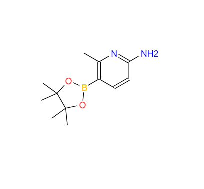 6-甲基-5-(4,4,5,5-四甲基-1,3,2-二氧雜環(huán)戊硼烷-2-基)吡啶-2-胺,6-Amino-2-methylpyridin-3-ylboronic acid pinacol ester