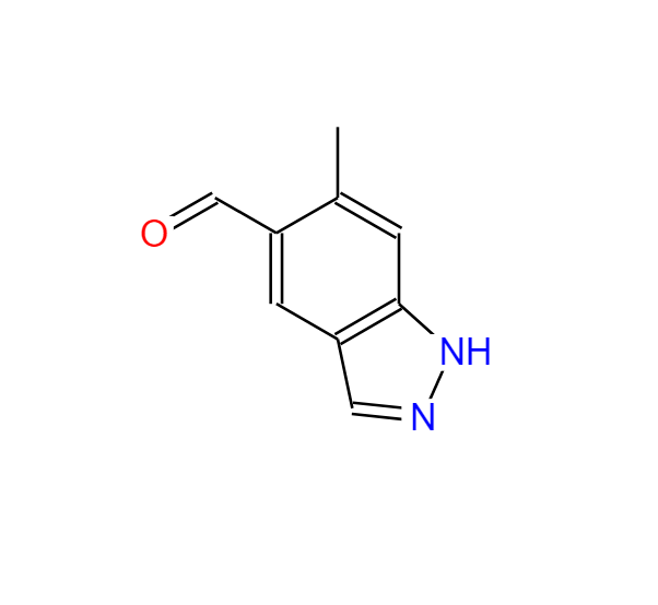 6-甲基-1H-吲唑-5-甲醛,6-methyl-1H-indazole-5-carbaldehyde