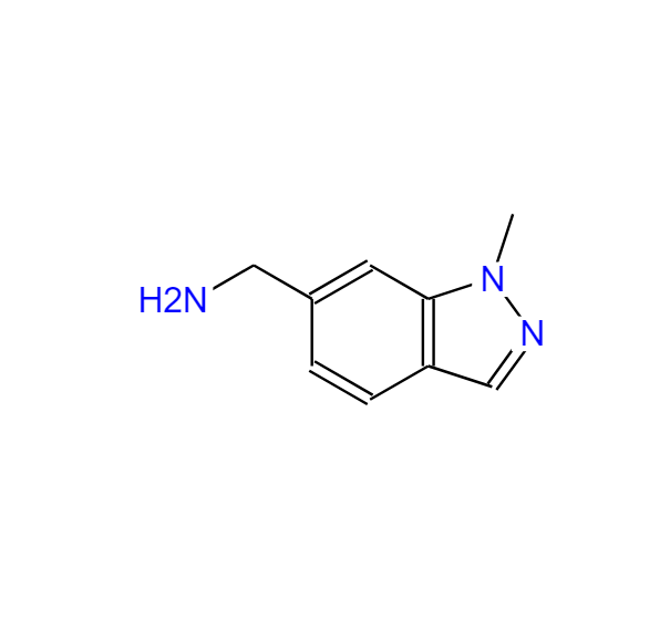 (1-甲基-1H-吲唑-6-基)甲胺,(1-Methyl-1H-indazol-6-yl)MethanaMine