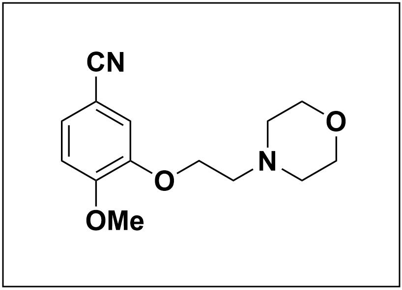 4-methoxy-3-(2-morpholinoethoxy)benzonitrile