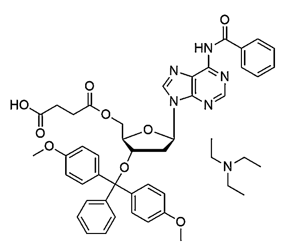 N6-Bz-3'-DMT-2'-dA-5'-succinate, TEA salt,N6-Bz-3'-DMT-2'-dA-5'-succinate, TEA salt