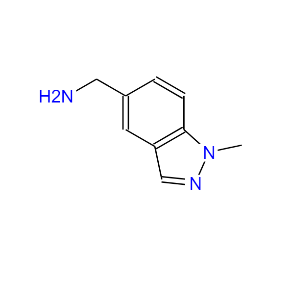 (1-甲基-1H-吲唑-5-基)甲胺,(1-Methyl-1H-indazol-5-yl)methylamine