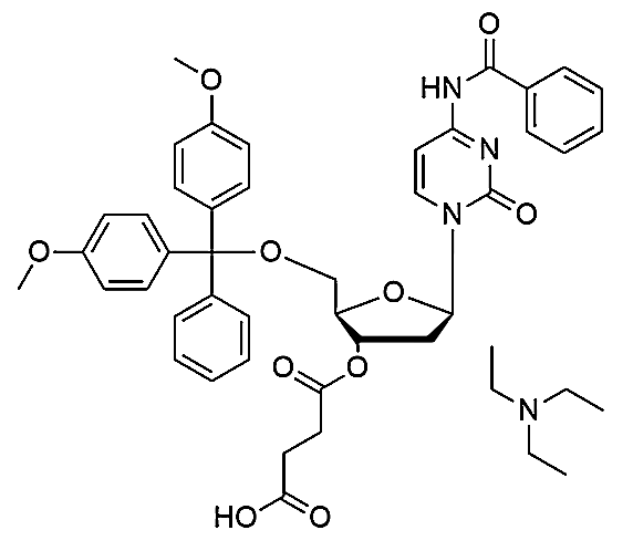 N4-Bz-DMT-2'-dC-3'-succinate, TEA salt,N4-Bz-DMT-2'-dC-3'-succinate, TEA salt