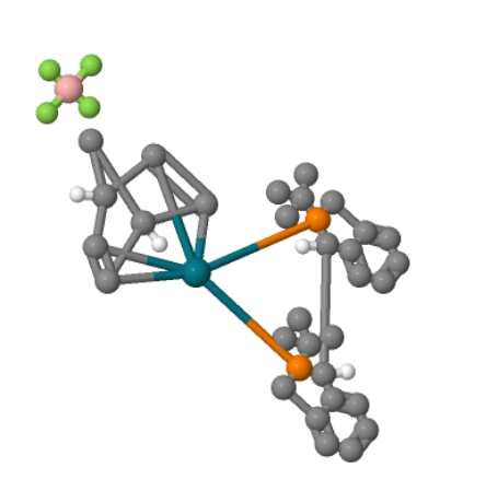 (1S,1'S,2R,2'R)-2,2'-二叔丁基-2,3,2',3'-四氢-1H,1'H-(1,1')二异磷哚(降冰片二烯)四氟硼酸铑(I),Rhodium(1+), [(2,3,5,6-η)-bicyclo[2.2.1]hepta-2,5-diene][(1S,1'S,2S,2'S)-2,2'-bis(1,1-dimethylethyl)-2,2',3,3'-tetrahydro-1,1'-bi-1H-isophosphindole-κP2,κP2']-, tetrafluoroborate(1-) (1:1)