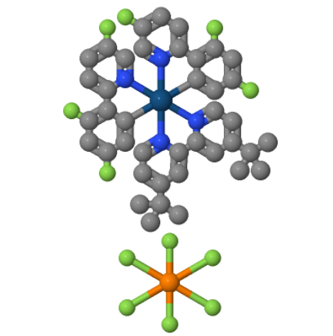 IR(DFFPPY)2(DTBBPY)PF6,[4,4'-Bis(1,1-dimethylethyl)-2,2'-bipyridine]bis[3,5-difluoro-2-(5-fluoro-2-pyridinyl)phenyl]iridium hexafluorophosphate, min. 98%