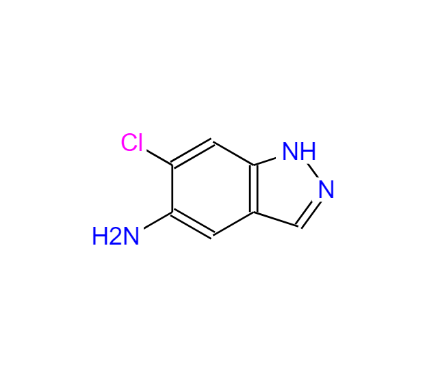 6-氯-1H-吲唑-5-胺,5-AMINO-6-CHLORO (1H)INDAZOLE