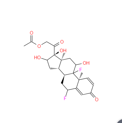 21-乙酰氧基-6Α,9Α-二氟-11Β,16Α,17Α,三羟基孕甾-1,4-二烯-3,20-二酮,6,9-Difluoro-11,16,17,21-tetrahydroxypregna-1,4-diene-3,20-dione 21-acetate