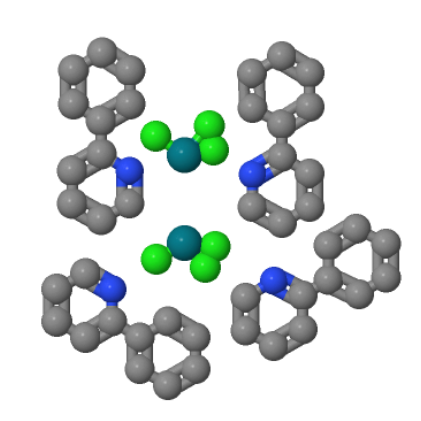 二(2-苯基吡啶)氯化铑二聚体,CHLOROBIS(2-PHENYLPYRIDINE)RHODIUM(III)&