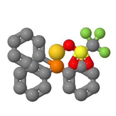 三苯基膦金三氟甲烷磺酸酯,TRIPHENYLPHOSPHINEGOLD(I) TRIFLUOROMETHANESULFONATE
