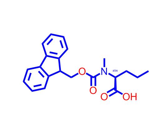 Fmoc-N-甲基-L-正缬氨酸,(S)-2-((((9H-Fluoren-9-yl)methoxy)carbonyl)(methyl)amino)pentanoicacid
