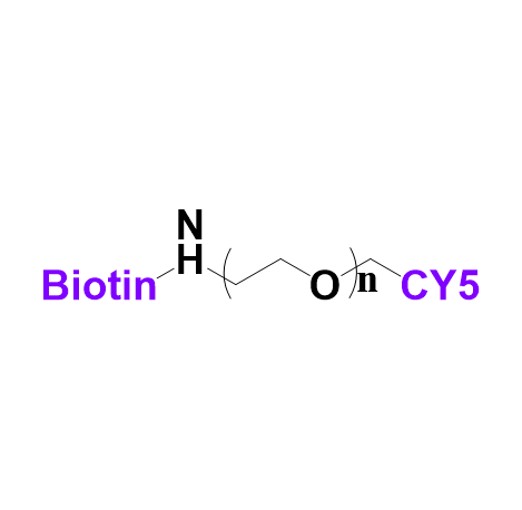 Cy5-聚乙二醇-生物素,CY5-PEG-Biotin