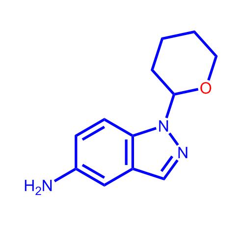 1-(四氫-2H-吡喃-2-基)-1H-吲唑-5-胺,1-(Tetrahydro-2H-pyran-2-yl)-1H-indazol-5-amine