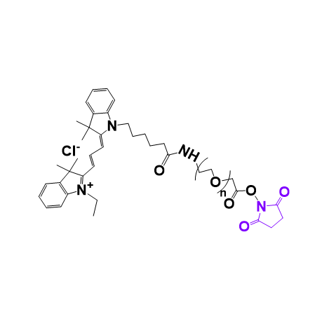 CY3-聚乙二醇-琥珀酰亚胺酯,CY3-PEG-NHS