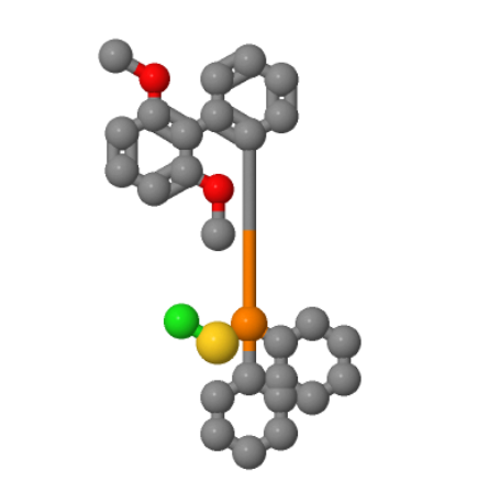 氯(2-二環(huán)己基膦基-2' ,6'-二甲氧基-1,1'-聯(lián)苯)金(I),Chloro(2-dicyclohexylphosphino-2',6'-diMethoxy-1,1'-biphenyl)gold(I), 98%