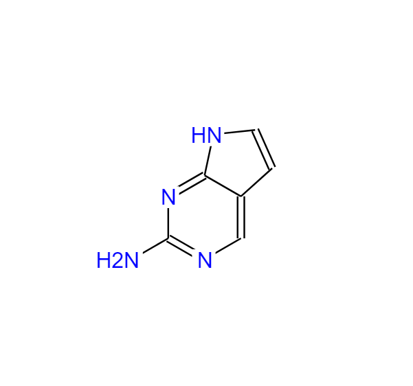 7H-吡咯并[2,3-D]嘧啶-2-胺,1H-Pyrrolo[2,3-d]pyrimidin-2-amine (9CI)