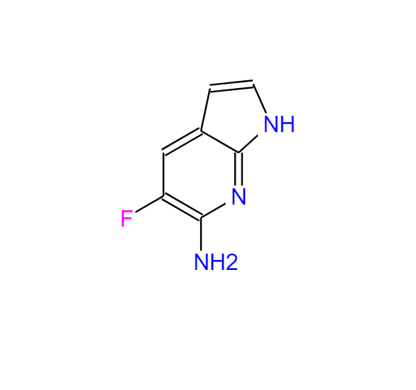 6-氨基-5-氟-7-氮雜-吲哚,6-Amino-5-fluoro-7-azaindole