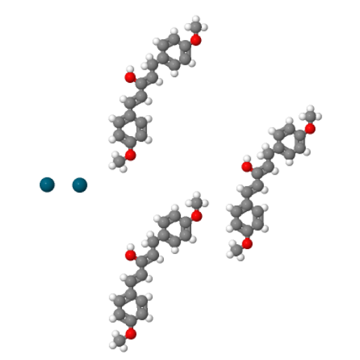 三[Μ-[(1,2-Η:4,5-Η)-(1E,4E)-1,5-双(4-甲氧基苯基)-1,4-戊二烯-3-酮]]二钯,Tris[μ-[(1,2-η:4,5-η)-(1E,4E)-1,5-bis(4-methoxyphenyl)-1,4-pentadien-3-one]]di-palladium